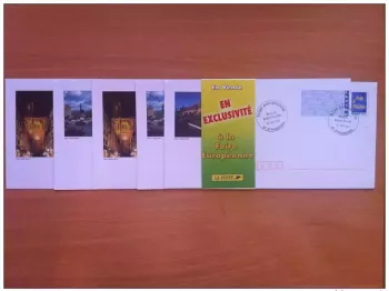 FRANKREICH 5 PAP 2005 STRASBOURG EUROPAMESSE SONDERSTEMPEL BRASILIEN