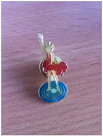 PIN'S MARILYN MONROE FREIHEITSSTATUE VINYL LP MUSIK PIN-UP