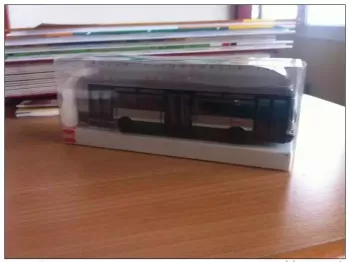 BUSCH 47207 BUS 1990 C.T.S. RENAULT R312 1:87 NINE COMPANY FROM STRASBOURG RARE