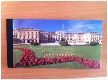 ONU NEW YORK CARNET DE PRESTIGE 1998 C777 PALACE AND GARDENS OF SCHÖNBRUNN