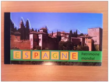 ONU GENEVE GENF CARNET DE PRESTIGE 2001 C417 SPAIN WORLD HERITAGE FDC OBL