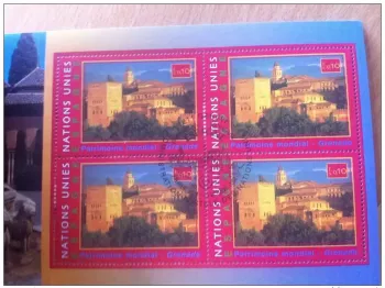 ONU GENEVE GENF CARNET DE PRESTIGE 2001 C417 SPAIN WORLD HERITAGE FDC OBL