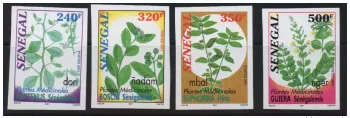 Senegal 2001 IMPERF Medicinal Plants Flora Mi. 1934-1937