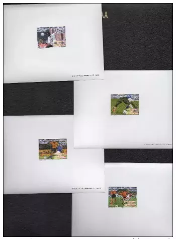Ivory Coast 2001/2002 Mi. 1278 1281 World Cup Soccer Korea Luxury event
