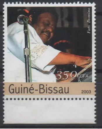 Guinée-Bissau 2003 Mi. 2335 Fats Domino Singer Music musique Musik