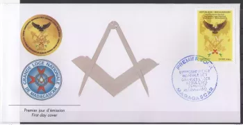 Madagaskar 2017 FDC Ersttagsbrief Mi. 2689 Fauna Vogel Adler Greifvogel MNH**