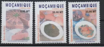 Mozambique 2008 Mi. 3079-3081 - Gastronomy Gastronomie Gastronomia MNH RARE