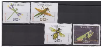 Guiné-Bissau Guinea Guinée Bissau 1996 Insects Insectes Mi. 1239 - 1241 MNH