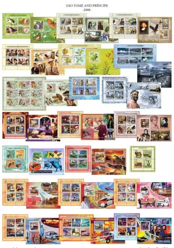 Sao Tome Principe 2008 Jahrgang Mi. 3262-3775 + Bl. KW 1825 €