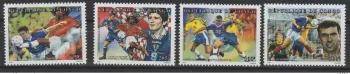 Congo 1998 Mi. 1591 - 1594 FIFA World Cup Football France Zidane Soccer MNH