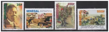 Senegal 2014 Mi. 2216/2219 Centenary First World War 1914 MNH Aircraft