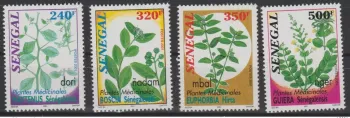 Senegal 2001 Mi. 1934 - 1937 Medicinal plants Medical Flore Flora