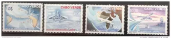Cabo Verde 2007 Mi. 921 - 924 Ciclo da Aeronautica II Concorde Airbus 4 val. MNH