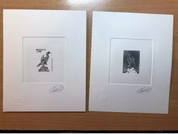 Monaco 2018 YT 3143 Epreuve d'artiste Oiseau Vogel Cormoran Huppé Faune Fauna