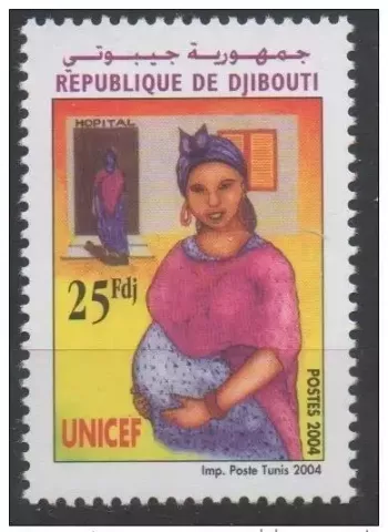 Djibouti Dschibuti 2004 Mi. 799  neuf UNICEF femme woman Frau MNH RARE