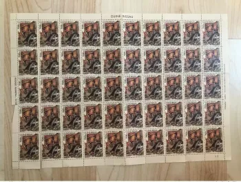 Guiné-Bissau Guinée 1995 Mi. 1218 7500P Palm Trees Palmen Ölpalme Palmier MNH