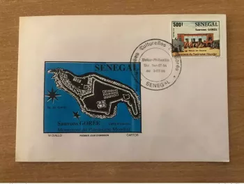 Sénégal 1984 / 1994 FDC Mi. 829 Sauvons Gorée UNESCO Journées Culturelles