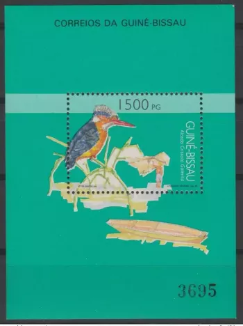 Guinée-Bissau 1992 Mi. Bl. 289 Oiseau Bird Vogel Ave Faune Fauna