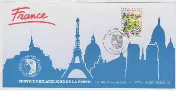 164 Carte officielle Exhibition Foire Paris 1999 France FDC Recensement Map