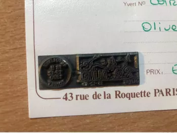 Frankreich 1980 Olivet Loiret Druckplatte Freimachungswelle 15/12/80