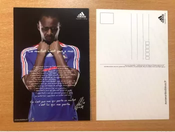 Team France Football Adidas This shirt is not mine Vieira 2007