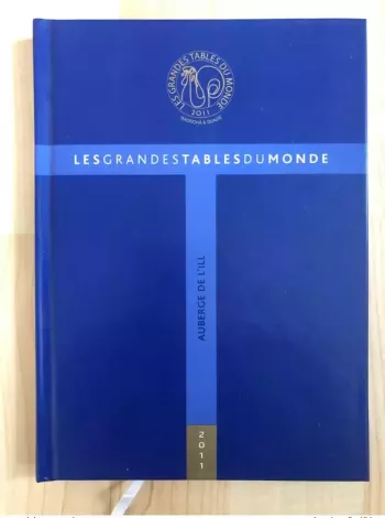 Buch Große Tische der Welt 2011 L'Auberge de L'ill Illhaeusern Elsass