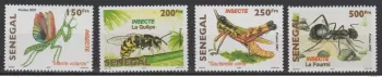 Sénégal 2007/2010 Mi. 2162 - 2165 Insectes Insects Insekten Faune Fauna