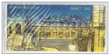 France 2006 - philatelic souvenir block n°14 Nancy Place Stanislas