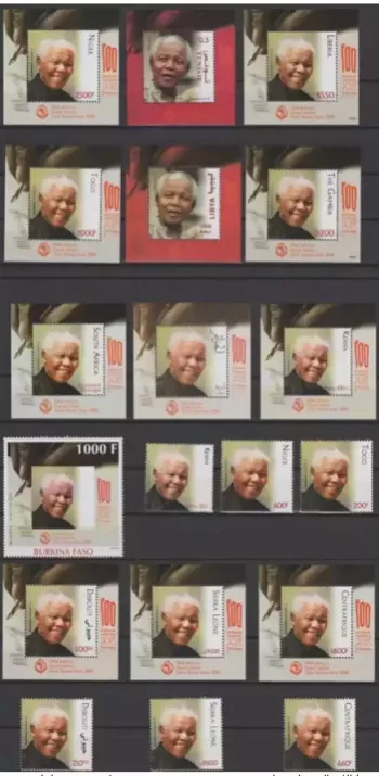 2018 Gemeinschaftsausgabe Nelson Mandela Madiba 100 Jahre alle 13 Länder