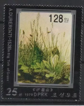 Korea 2006 Mi. 5097 overloaded Albrecht Dürer Grass Painting, painting Art