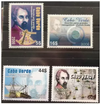 Cabo Verde 2006 - Grandes Navegadores Francis Drake Navigateur Boot ship MNH