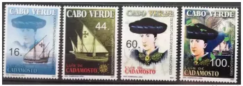 Cabo Verde 2007 - Navegadores Luis de Cadamosto  Boat Bateau Schiff 4 val. MNH