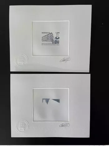 Monaco 2018 YT 3136 Epreuve d'artiste Frères écoles Chrétiennes Fondation BLEU