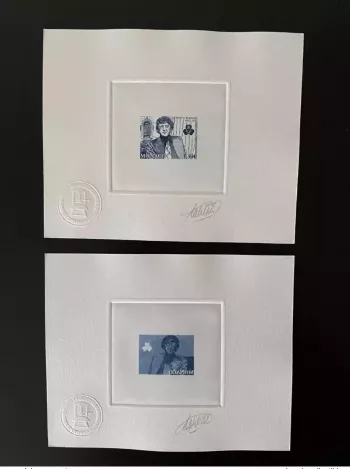 Monaco 2017 YT 3067 Epreuve d'artiste Anthony Burgess Art Writer écrivain BLEU