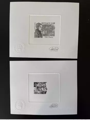 Monaco 2020 YT? Artist's proof Opera Fidès Devriès Singers of NOIR