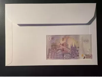 Euro Souvenir banknote Cover Brexit United Kingdom European Union