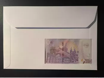 Euro Souvenir banknote Cover 250. Ludwig Van Beethoven Musique Tchad BTHVN