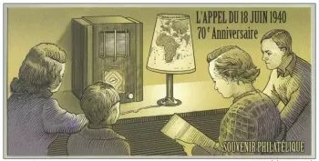 France 2010 - bloc souvenir n°48 Appel du 18 Juin 1940 General de Gaulle