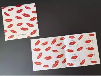 France 2020 / 2021 Collector Yves Saint Laurent officiel avec enveloppe MNH