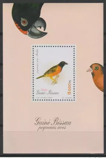 Guiné-Bissau Guinea Guinée 1996 Mi. Bl. 299 Oiseaux Birds Vögel Aves MNH