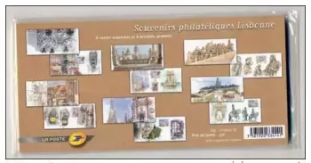 France 2009 - philatelic souvenir block n°38 to 43 European Capital Lisbon