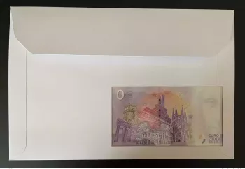 Euro Souvenir banknote Cover France Napoléon 1er Bonaparte 2021 Paris Bloc