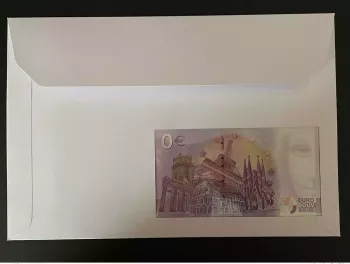 Euro Souvenir banknote Cover France Napoléon 1er Bonaparte 2021 Fontainebleau