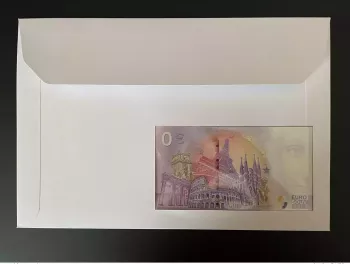 Euro Souvenir banknote Cover Djibouti Youri Yuri Gagarine Gagarin Espace Bloc
