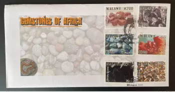 Malawi 2018 / 2019 FDC Mi. 1034 - 1039 Gemstones Pierres précieuses Mineralien