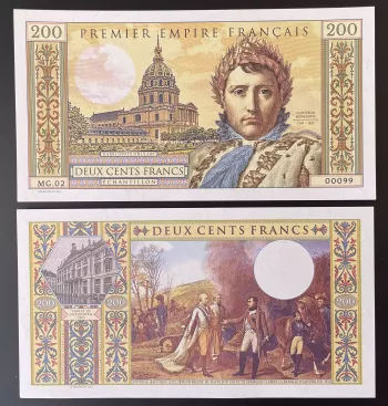 200 Francs 2021 Napoléon Bonaparte Matej Gabris MG.02