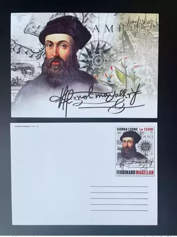 Sierra Leone 2020 Mi. ? Stationery Entier Ferdinand Magellan Discoverer Compass