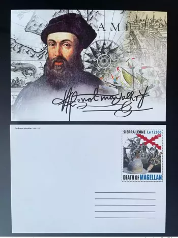 Sierra Leone 2020 Mi. ? Stationery Entier Ferdinand Magellan  Discoverer Death