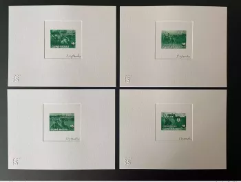 Guinea-Bissau 2008 Artist's proof Mi. 3919 - 3922 WWF Panda fauna vert