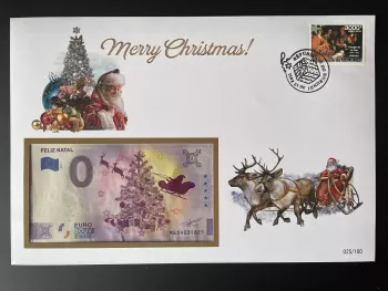 Official Euro Souvenir Cover - Merry Christmas
